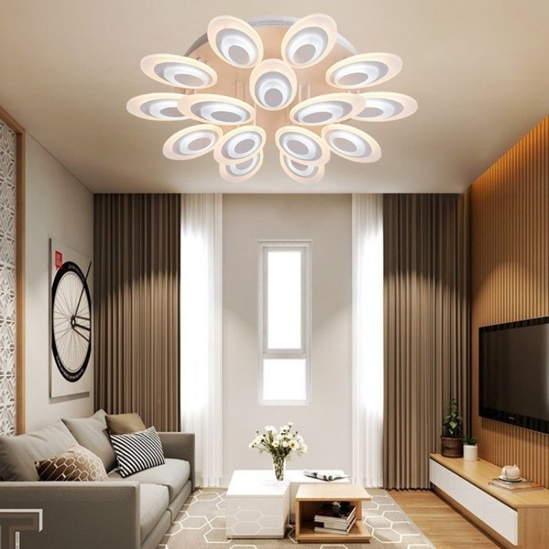 100+ mẫu đèn trang trí phòng khách đẹp nhất hiện nay