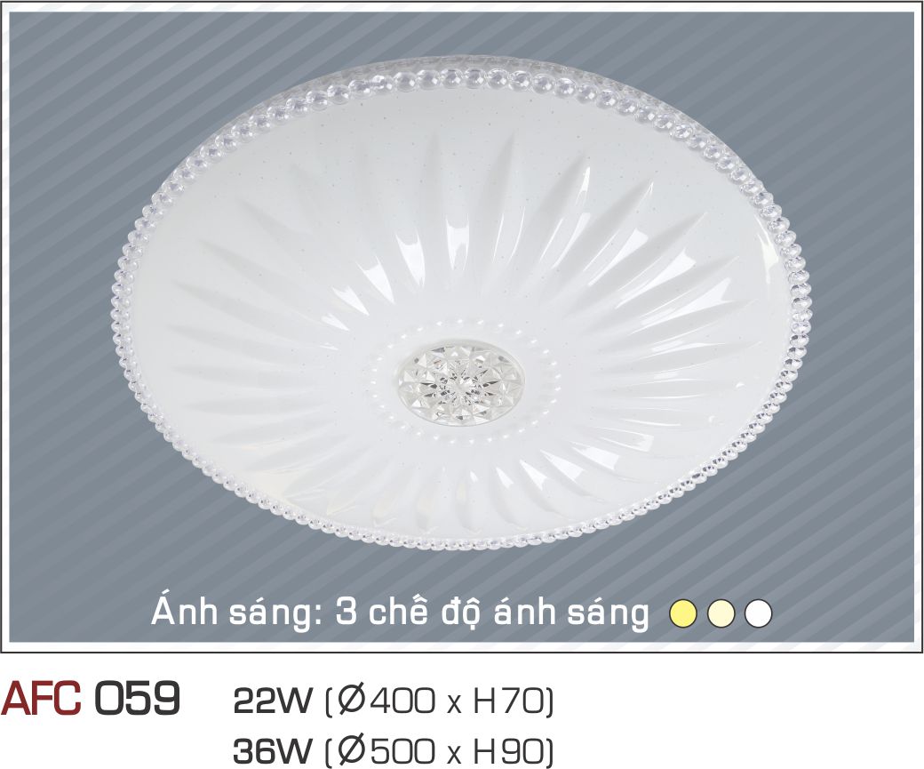 Các loại đèn led trần nhà