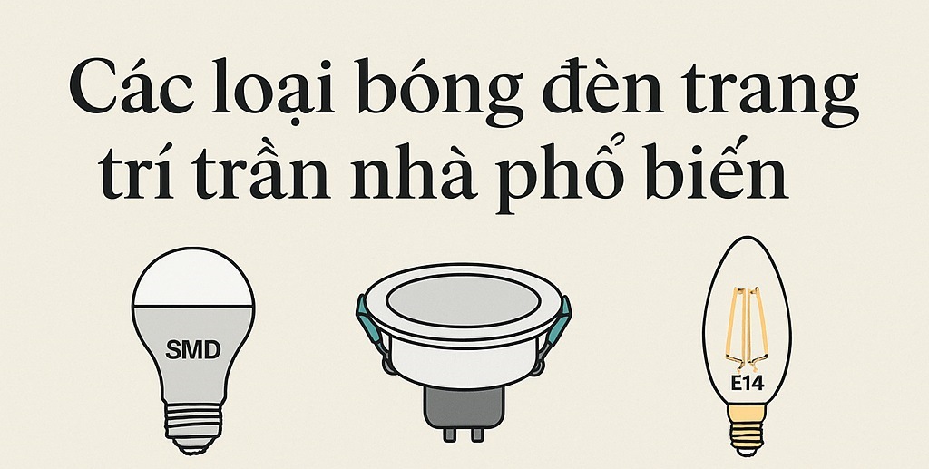Bóng Đèn Trang Trí Trần Nhà