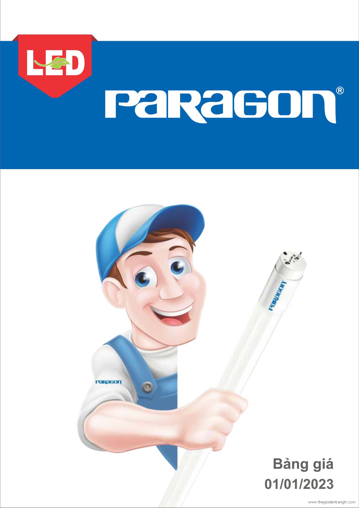 CATALOGUE ĐÈN LED PARAGON 2023