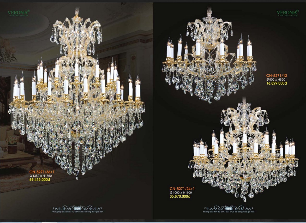 CATALOGUE ĐÈN TRANG TRÍ VERONIA LIGHTING 2024