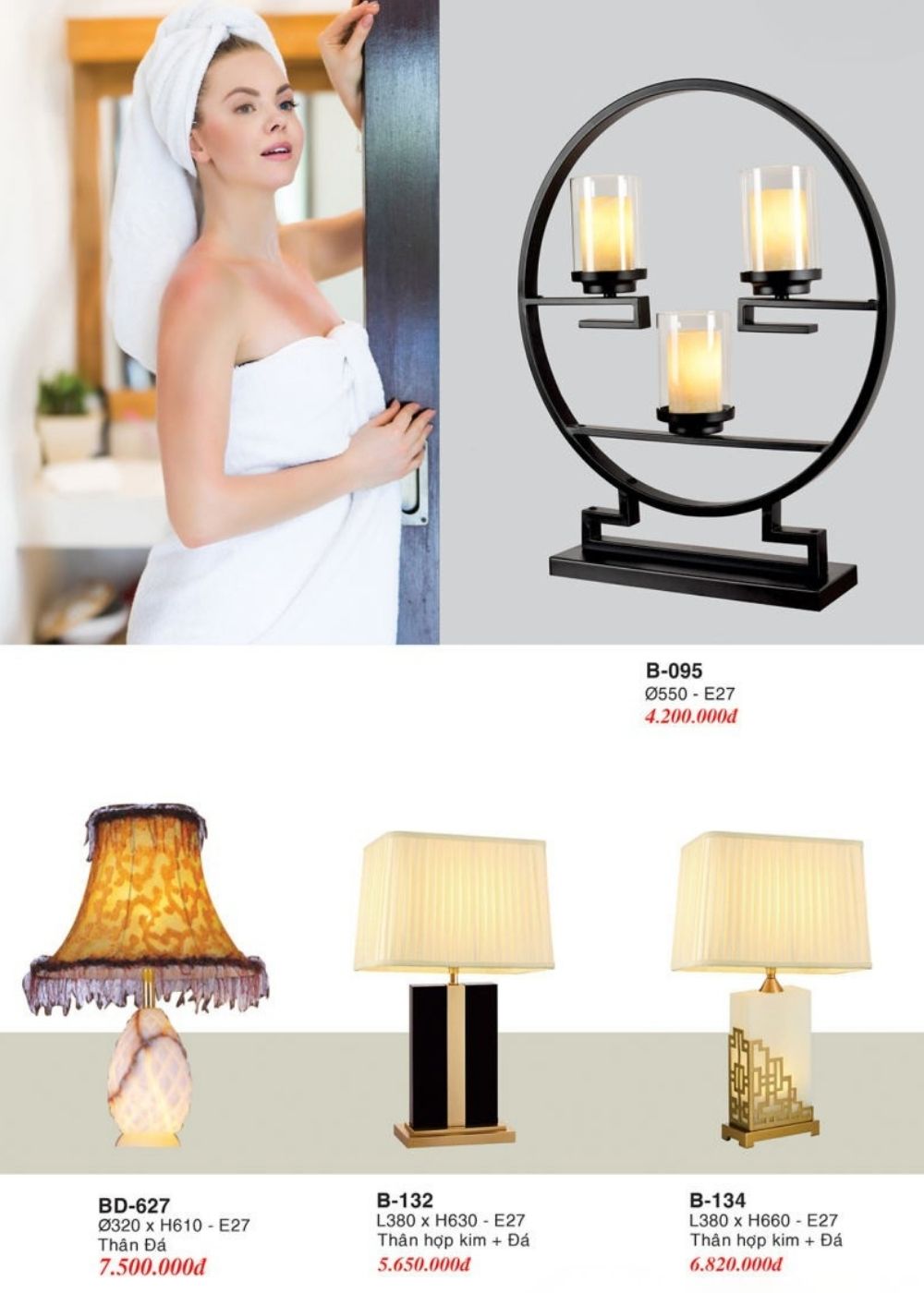 Đèn Bàn Cổ Điển