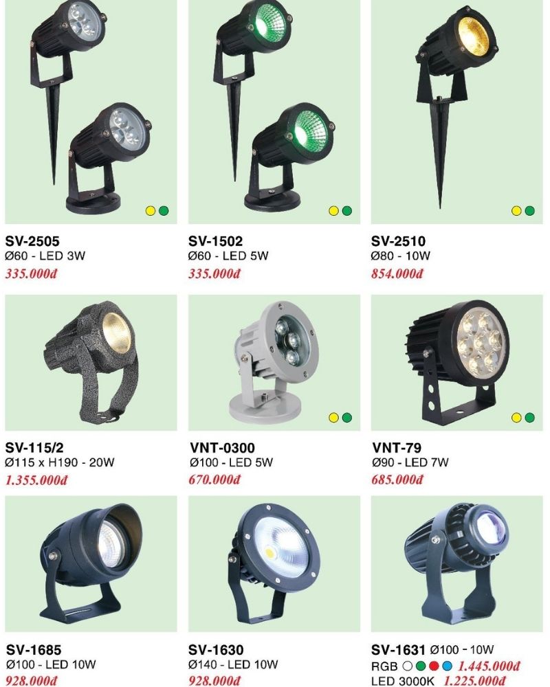 Đèn Cắm Cỏ Trang Trí sân Vườn Ngoài Trời Hiện Đại