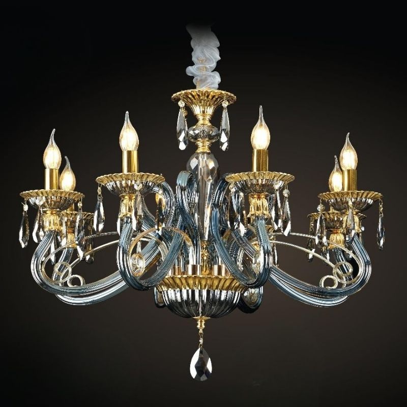 Đèn Chùm Nến Hiện Đại Trang Trí Phòng Khách Đẹp CN8863-8