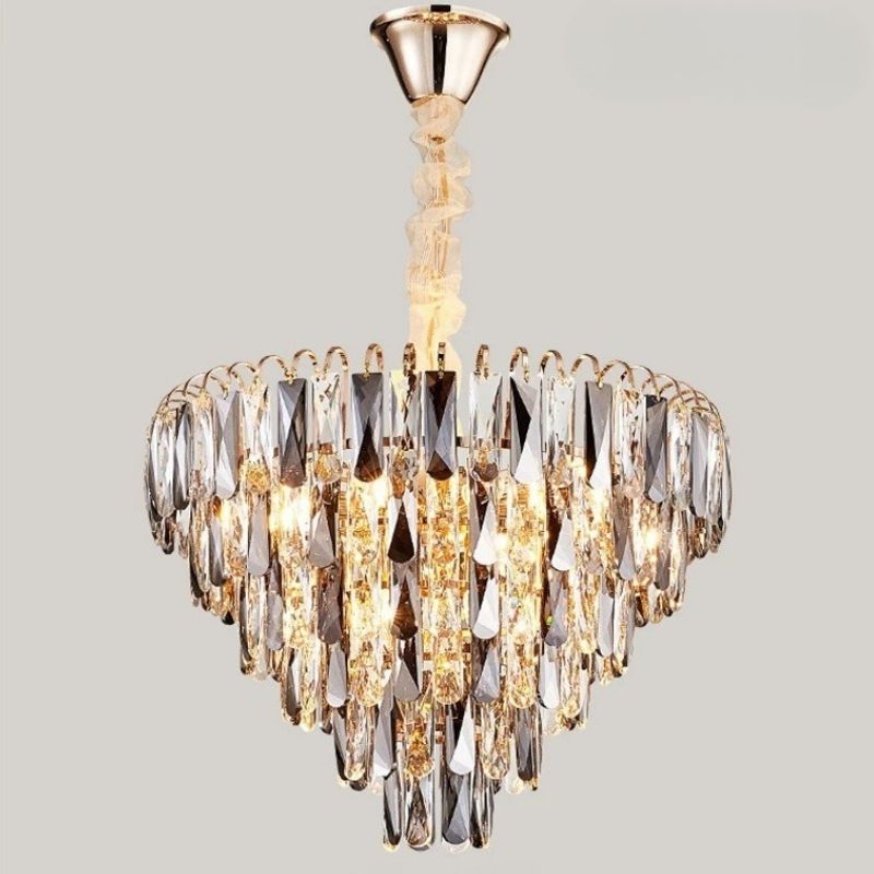 Đèn Chùm Pha Lê E2-161 - Mẫu đèn trang trí phòng khách