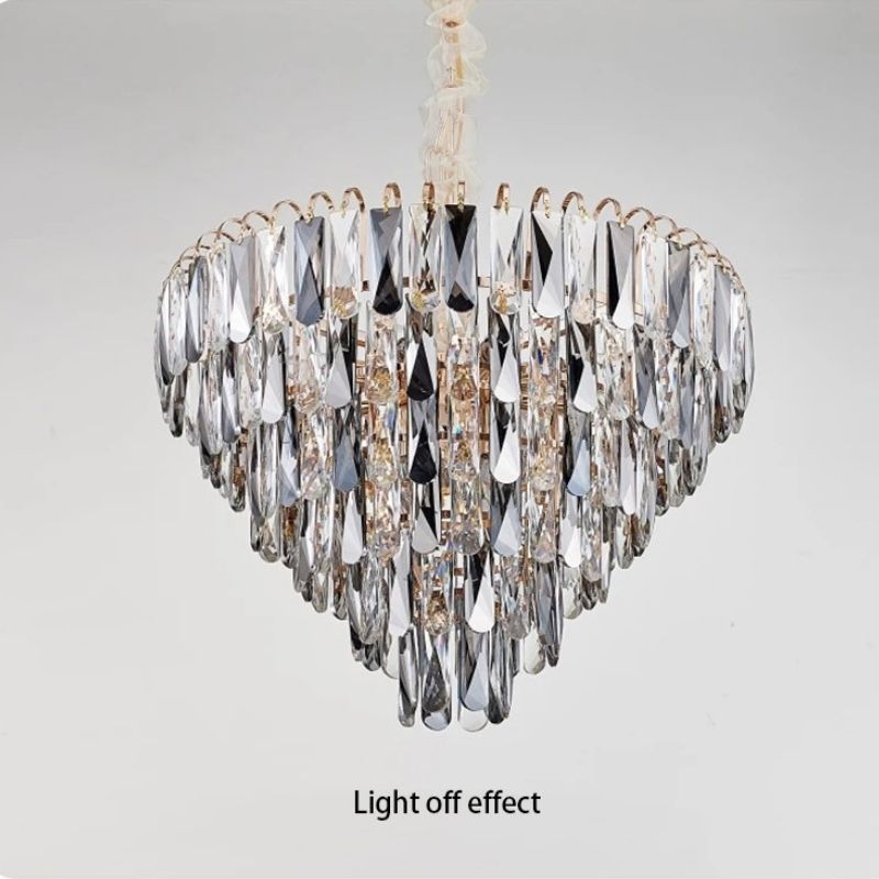 Đèn Chùm Pha Lê Hiện Đại E2-161 - Mẫu đèn trang trí phòng khách