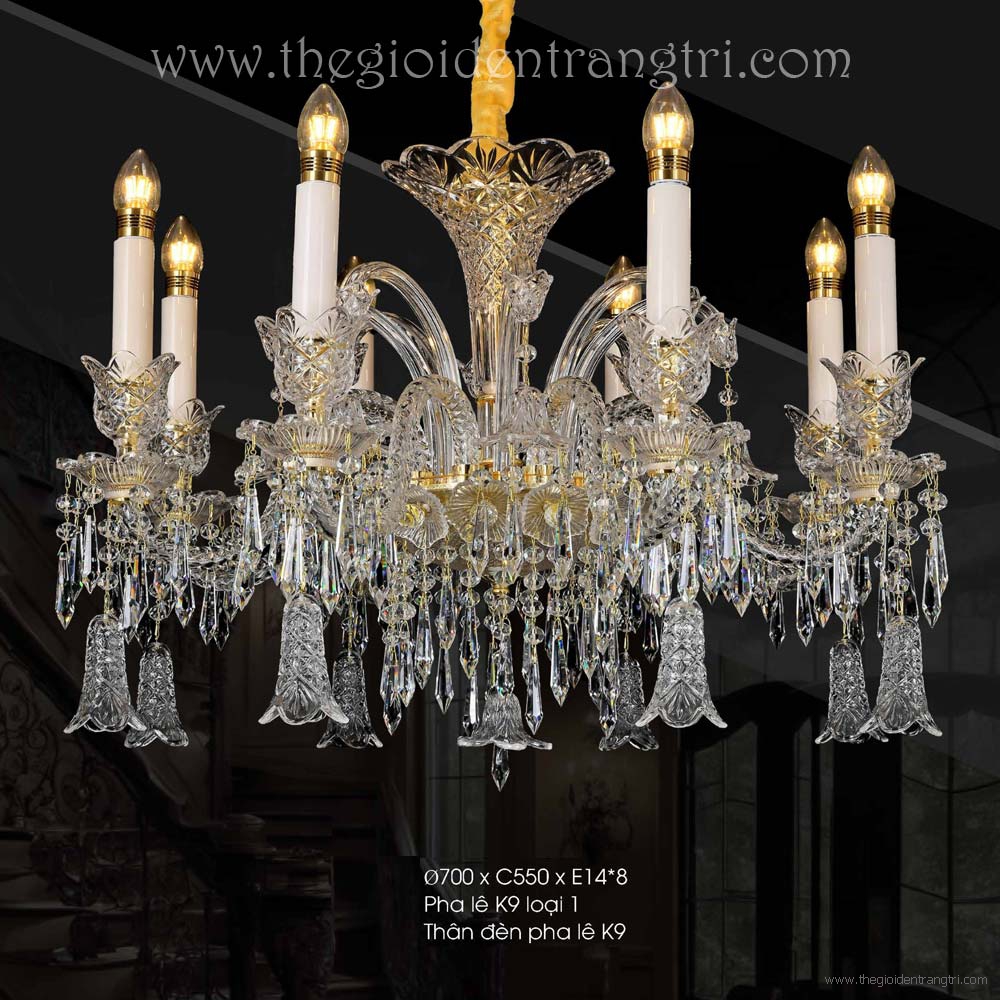 Đèn Chùm Pha Lê Baccarat