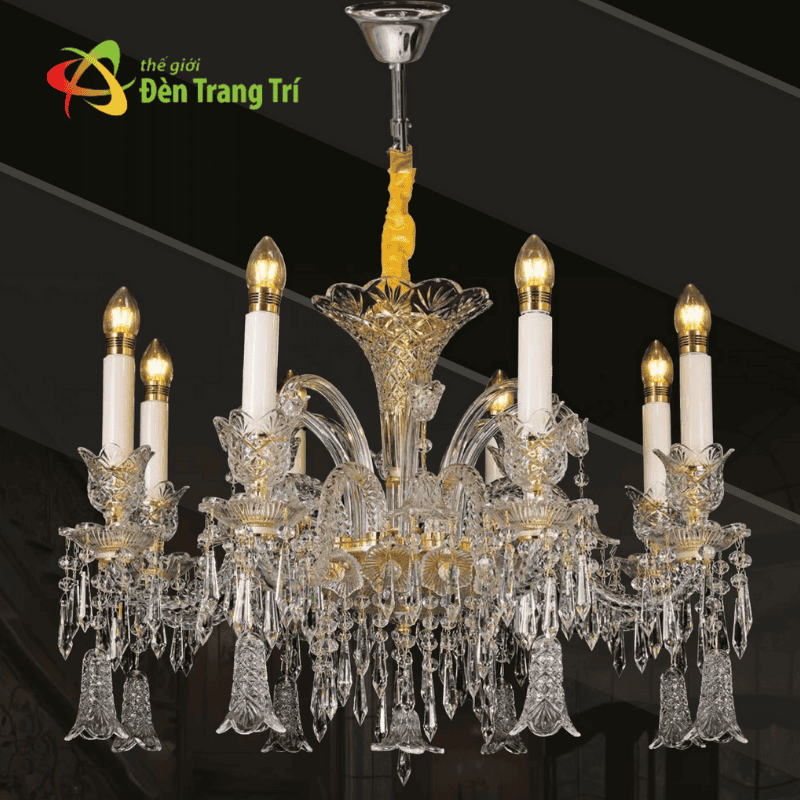 Đèn Chùm Pha Lê Baccarat CNQT401