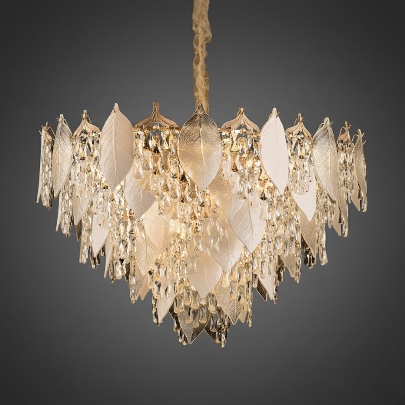 Đèn Chùm Phòng Khách Pha Lê Hiện Đại TPL8863T1000