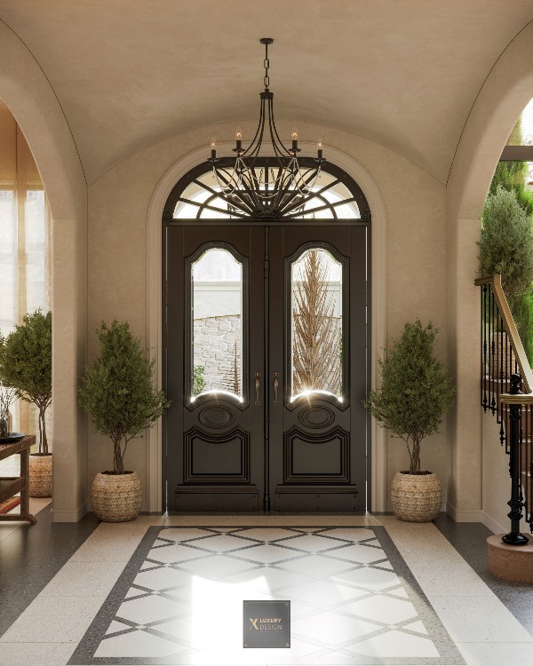 Đèn chùm trang trí hành lang - cầu thang