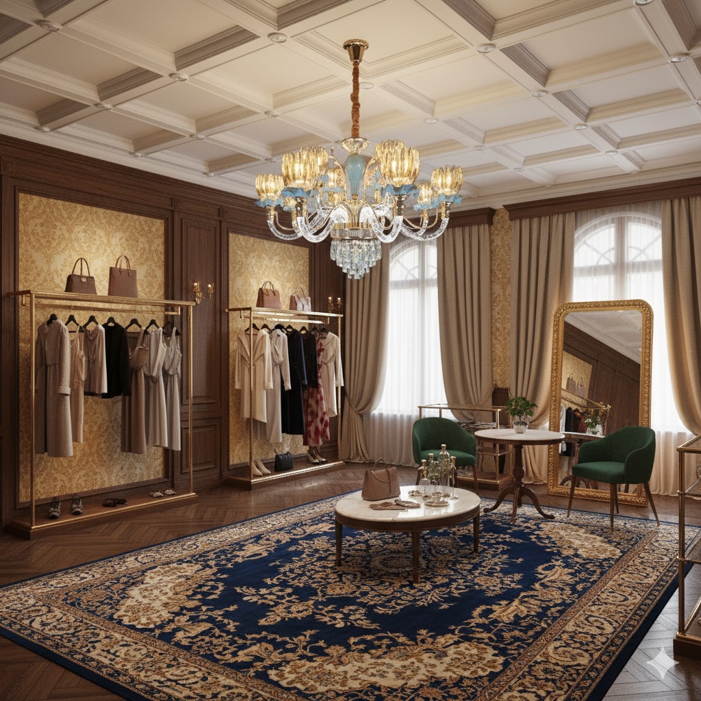 Mẫu đèn trang trí phòng khách sang trọng