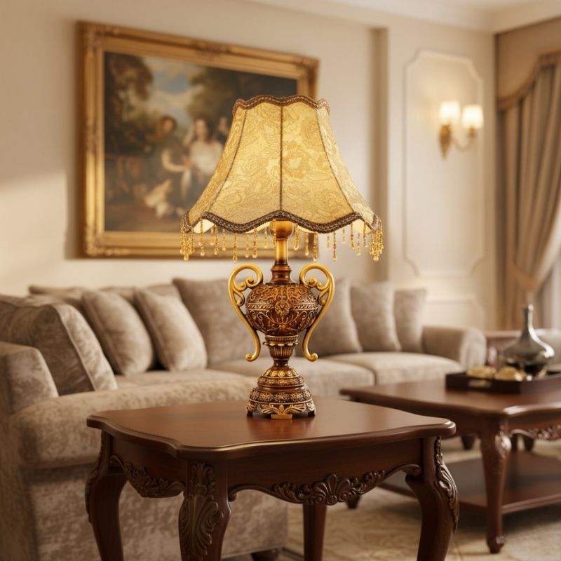 Đèn Để Bàn Trang Trí Phòng Khách Sang Trọng SN5294