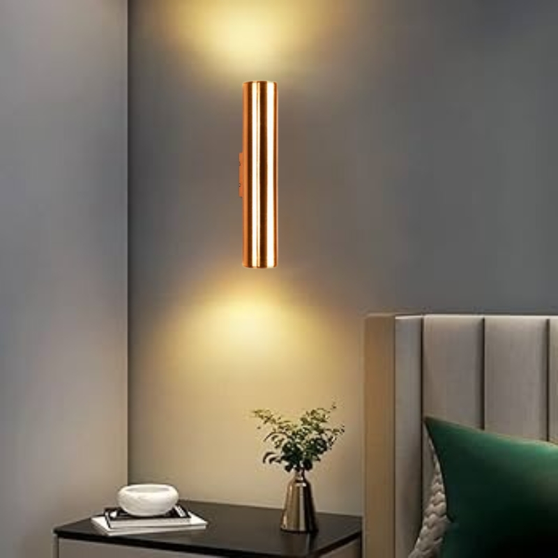 Đèn hắt tường phòng ngủ hiện đại