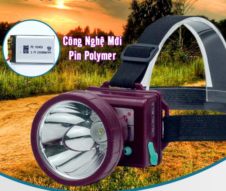 Đèn LED Đội Đầu Siêu Sáng - Chống Nước, Chiếu Xa