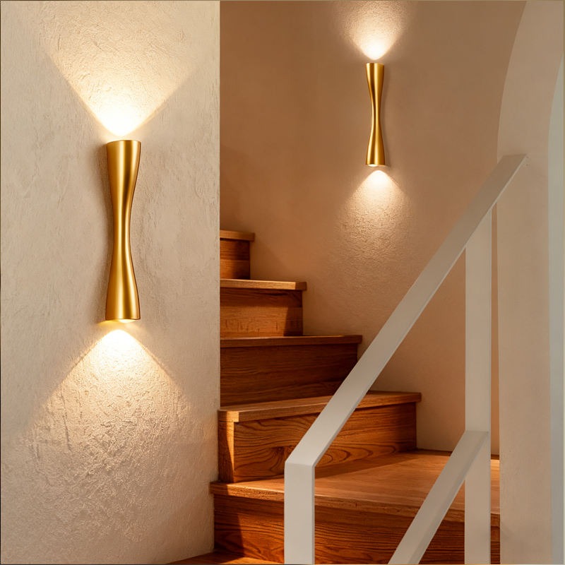 Đèn LED Hắt Tường 2 Đầu Trang Trí Cầu Thang, Phòng Ngủ AK55