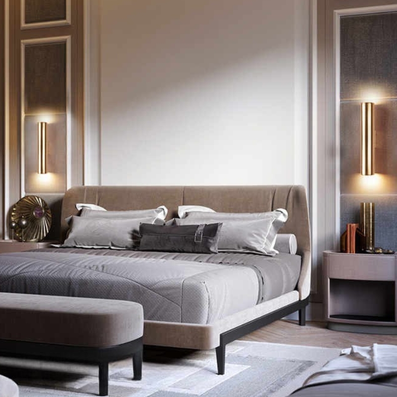 Đèn hắt tường đầu giường ngủ hiện đại