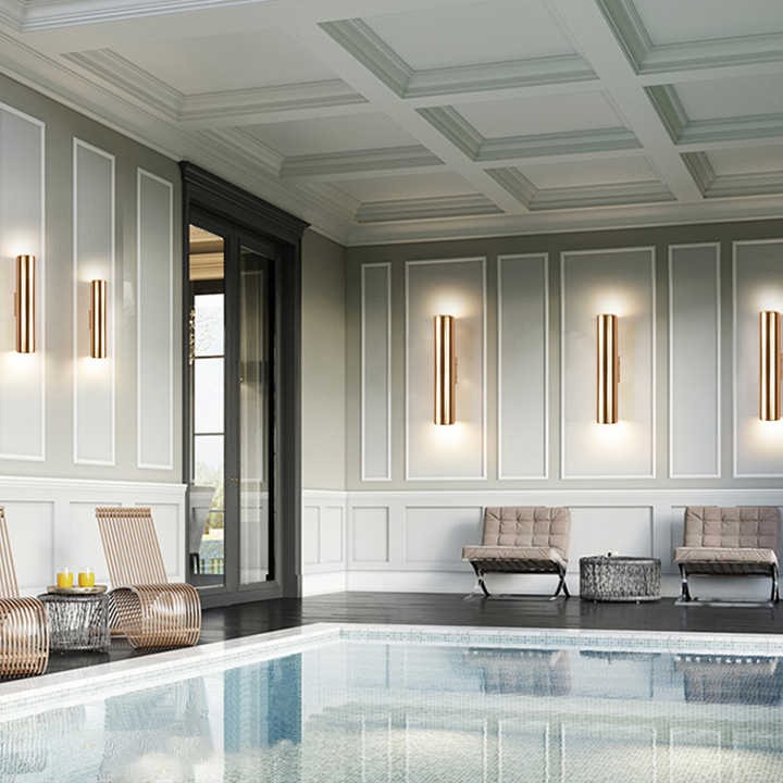 Đèn hắt tường hành lang trong nhà