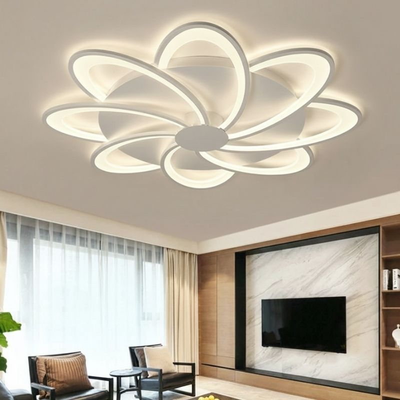 Mẫu Đèn Trang Trí Phòng Khách Đẹp - Đèn LED Ốp Trần MO919-20