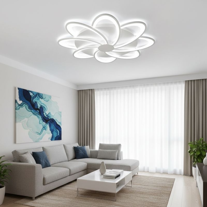 Đ&egrave;n LED Ốp Trần Ph&ograve;ng Kh&aacute;ch 919-20 - THẾ GIỚI Đ&Egrave;N TRANG TR&Iacute; TPHCM