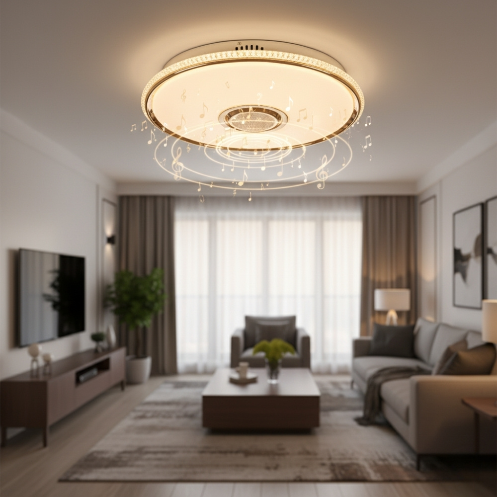 Đèn ốp trần trang trí phòng khách đẹp MSS663