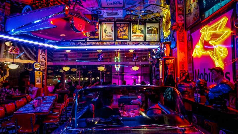 Đèn LED trang trí quầy bar