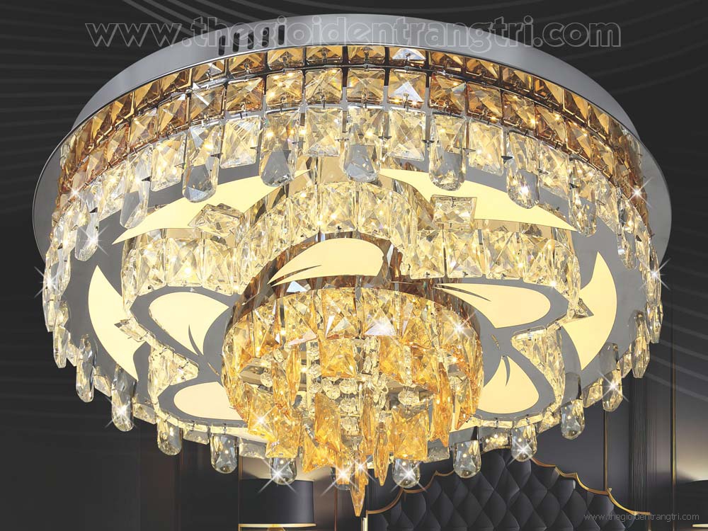 Mẫu Đèn LED Ốp Trần Đẹp Cho Phòng Khách, Phòng Ngủ