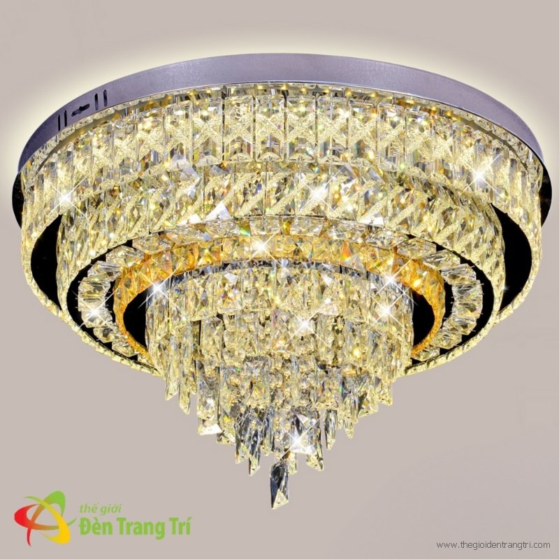 Mẫu Đèn LED Ốp Trần Đẹp Cho Phòng Khách, Phòng Ngủ