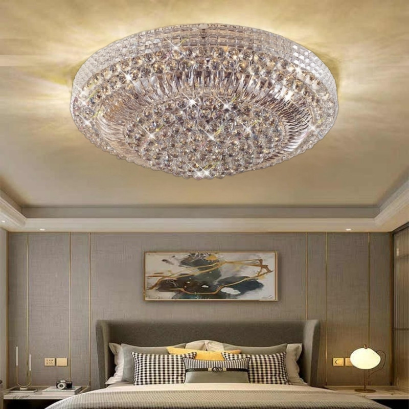 Đèn mâm pha lê trang trí phòng ngủ hiện đại D041