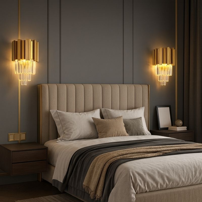 Đ&egrave;n tường pha l&ecirc; trang tr&iacute; cầu thang gi&aacute; rẻ