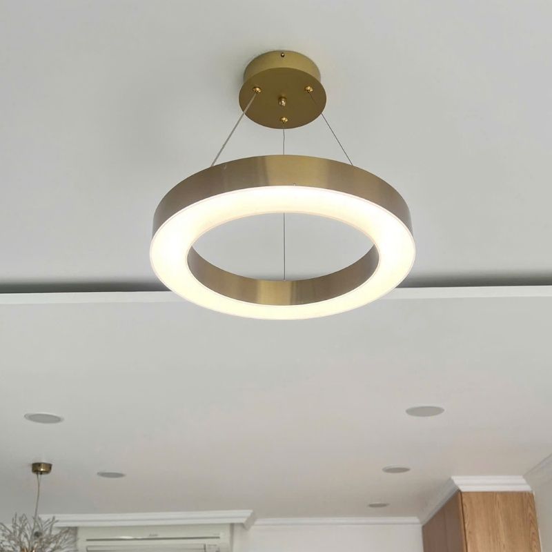 đèn trang trí phòng khách đơn giản