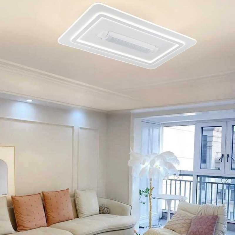 Đèn Quạt Không Cánh Đối Lưu Phòng Khách MQ2677