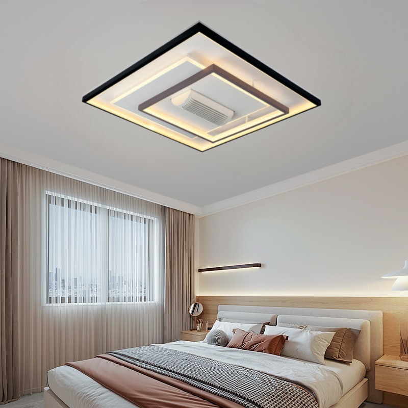 Đèn Quạt Trần Không Cánh ML94 - Đèn Trang Trí Kết Hợp Quạt Hiện Đại