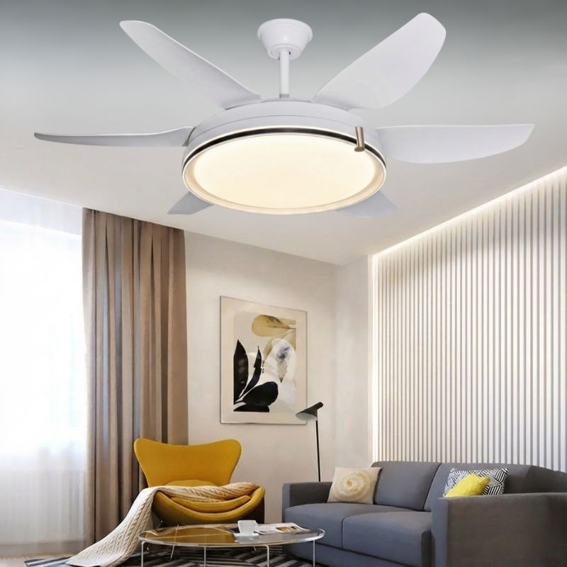 Đèn Quạt Trang Trí Phòng Khách Hiện Đại DQ6167