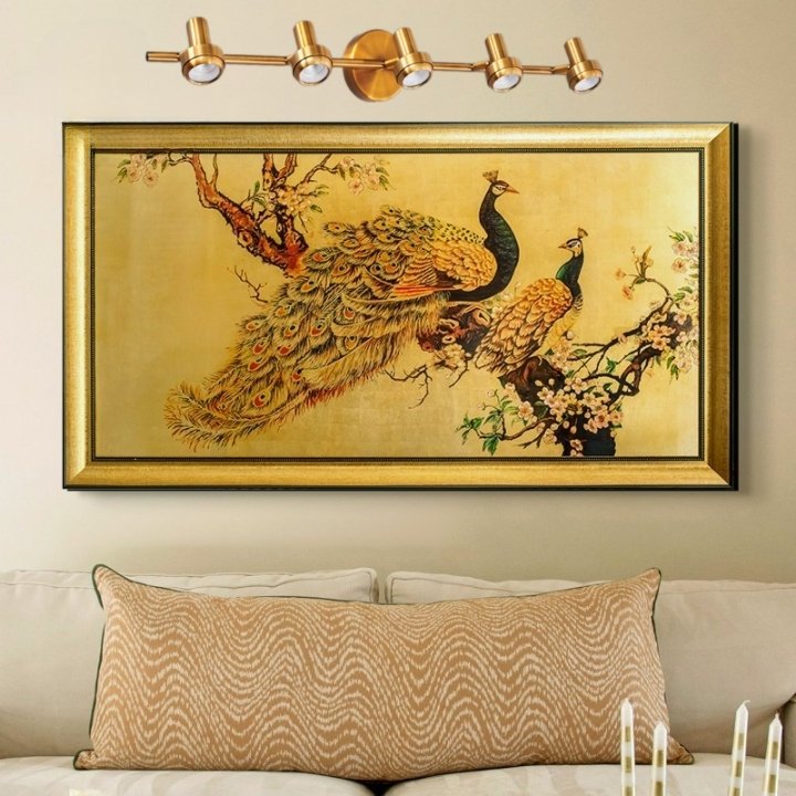 Đèn Rọi Tranh 5 Bóng Hiện Đại