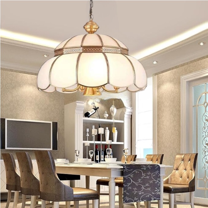 Đèn Thả Trang Trí Phòng Ăn Tân Cổ Điển TD13