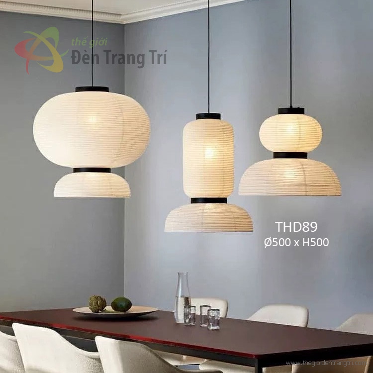 Đèn thả bàn ăn Wabi Sabi KH-THD87 Ø500