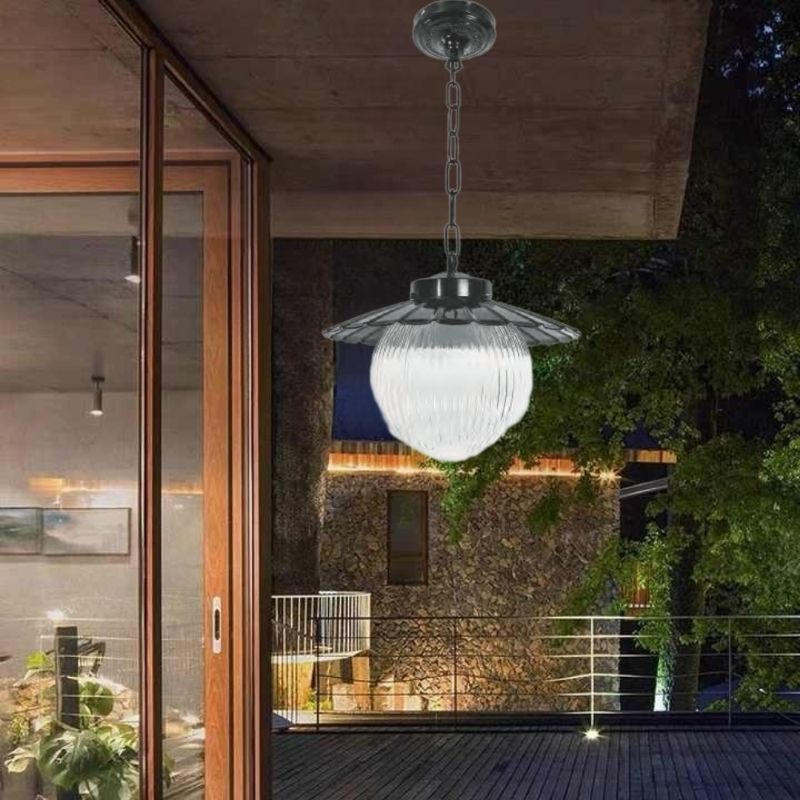 Đèn Thả Trang Trí Mái Hiên Ngoài Nhà