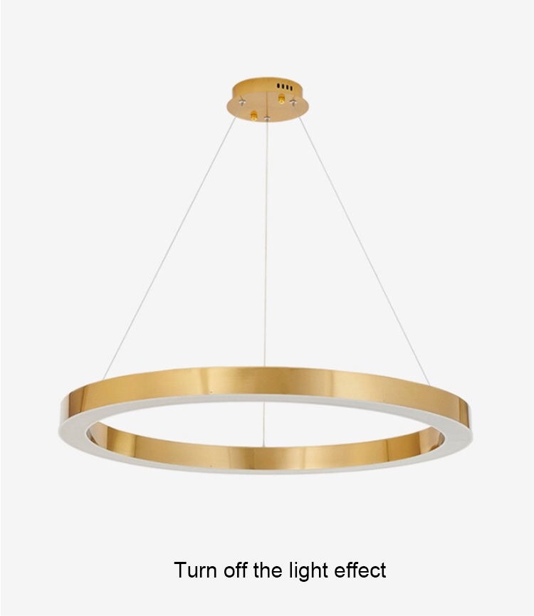 Đèn Thả Vòng LED Trang Trí Hiện Đại