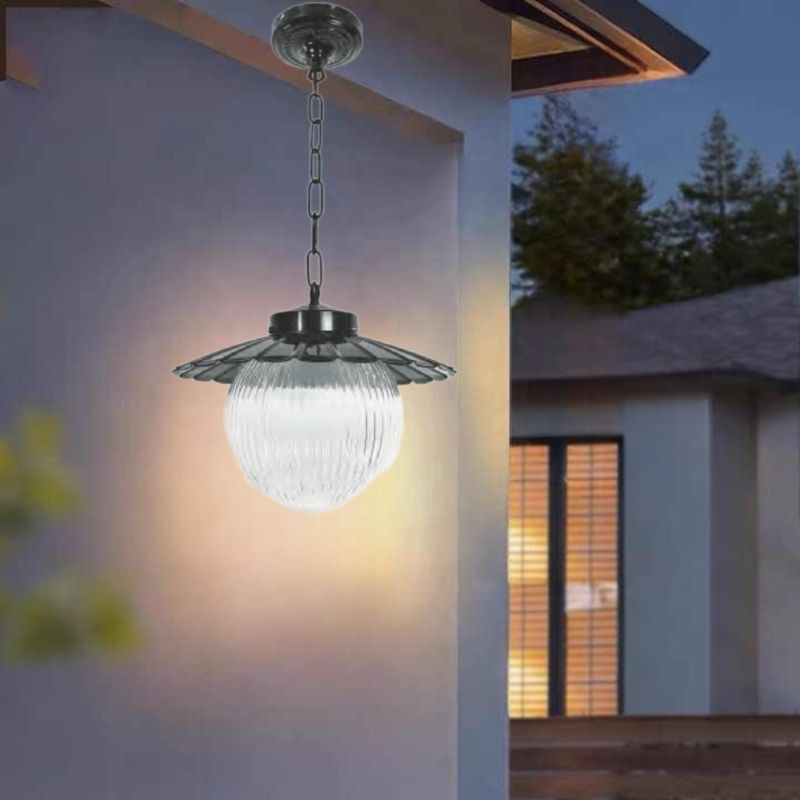 Đèn thả trang trí ngoài trời