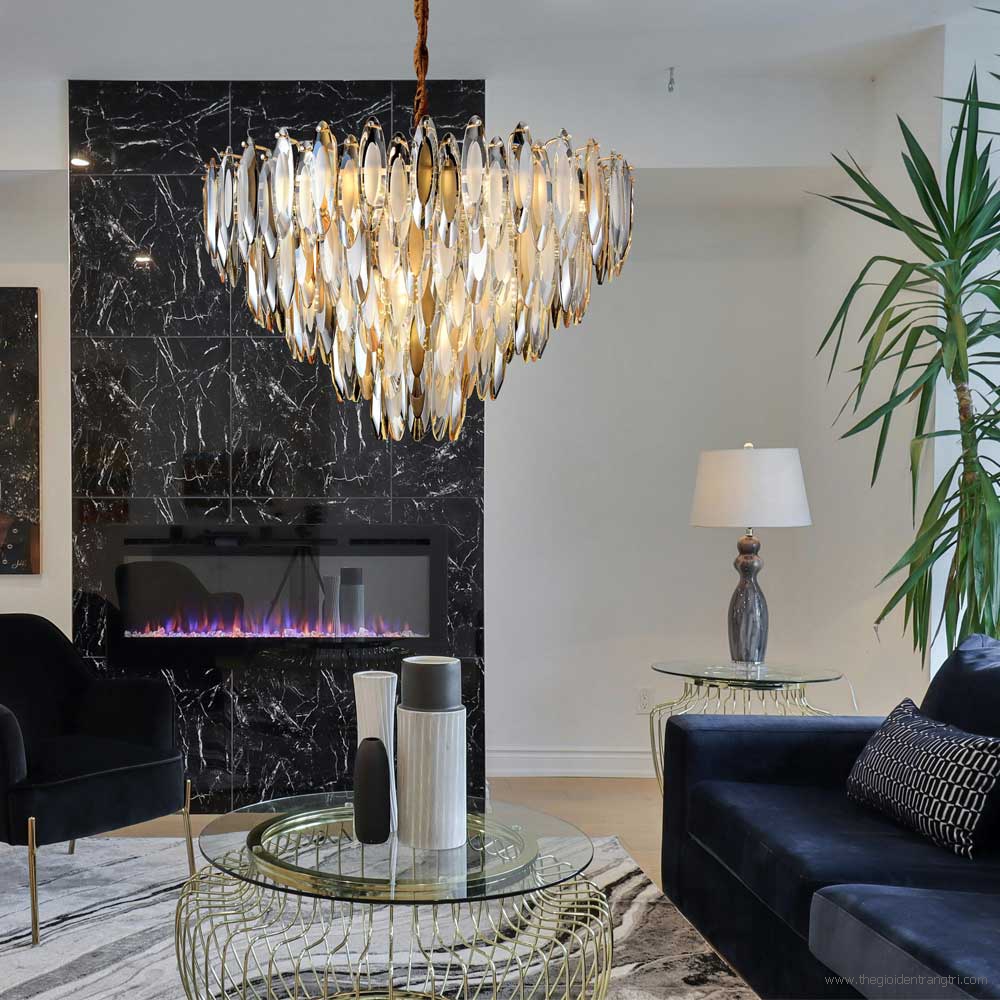 Đèn Thả Pha Lê Trang Trí Phòng Khách Đẹp TPL807T800