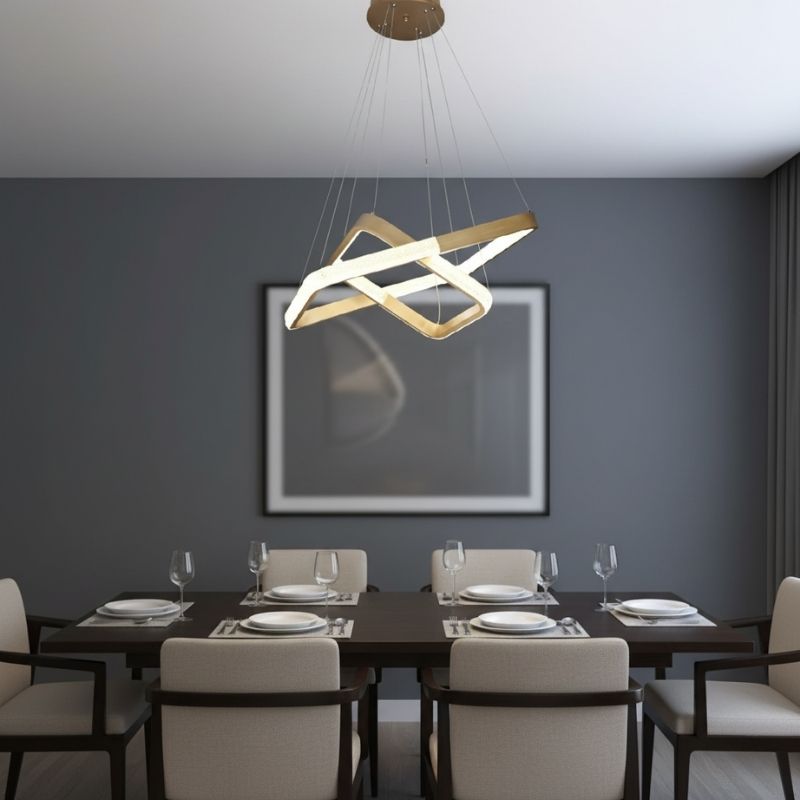 Đèn Thả Trang Trí Bàn Ăn Hiện Đại kiểu Đơn Giản T7701