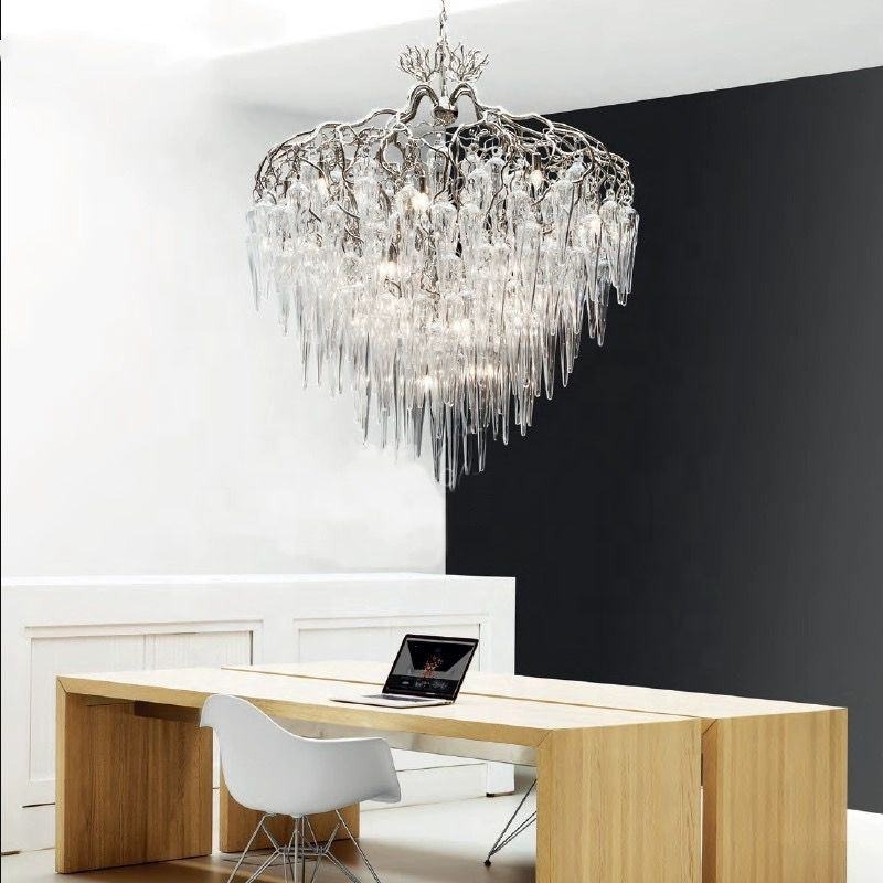 Đèn thả pha lê TPL908T800 trang trí bàn làm việc