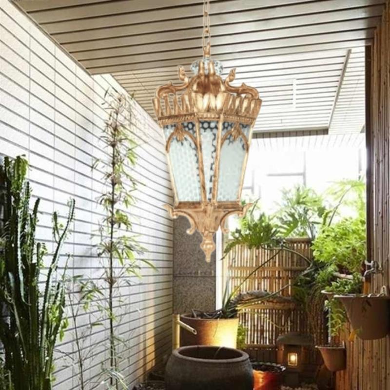 Đèn thả trang trí ngoài trời giá rẻ