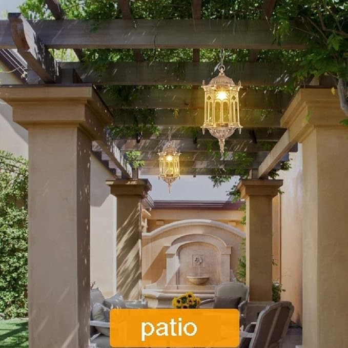 Đèn trang trí patio cổ điển