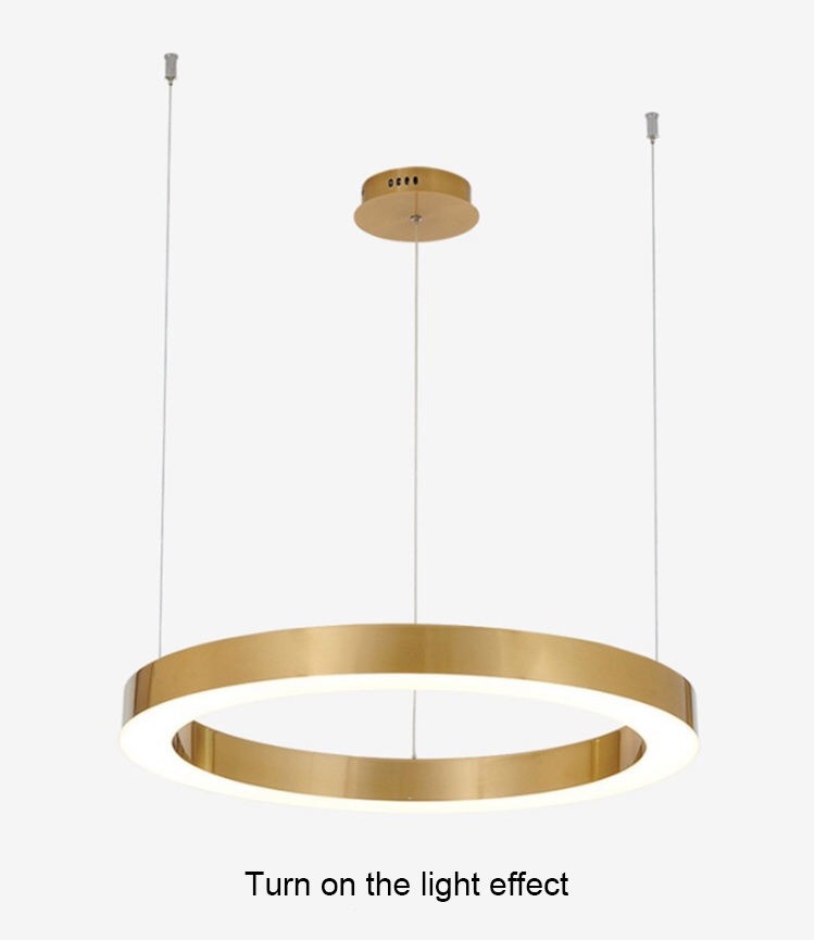 Đèn Thả Vòng LED Trang Trí Hiện Đại