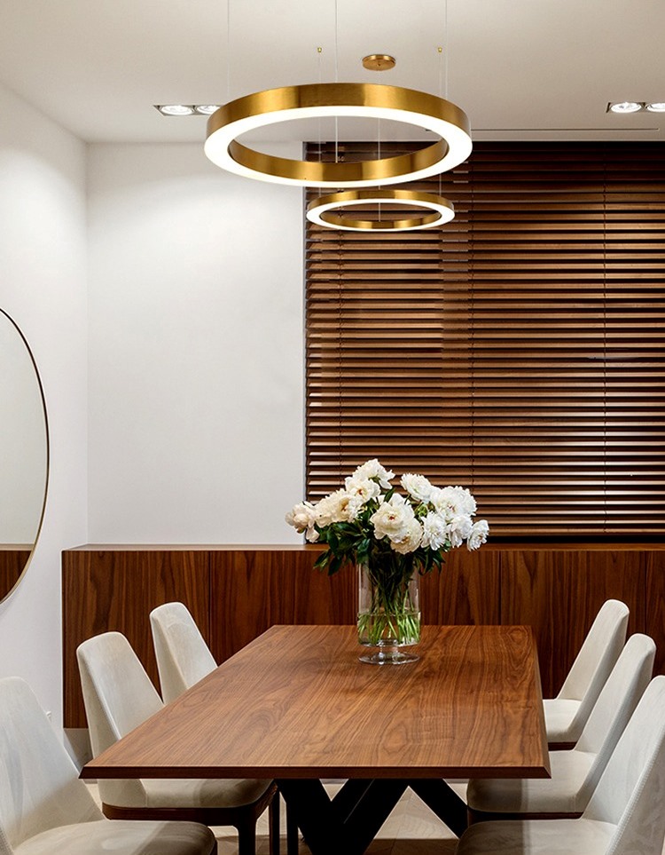 Đèn Thả Vòng LED Trang Trí Hiện Đại