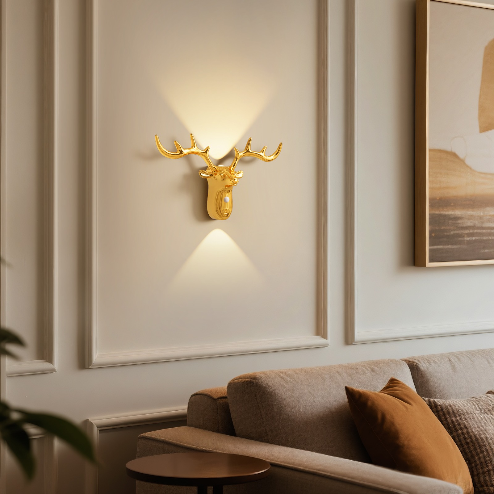 Đèn trang trí góc phòng khách đẹp