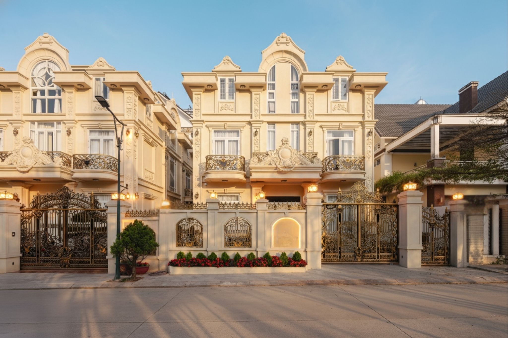 Đèn Trang Trí Hàng Rào