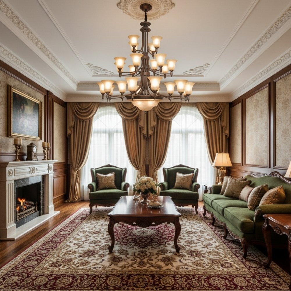 Đèn trang trí khách sạn sang trọng