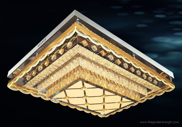 Đèn Trang Trí LED Ốp Trần Phòng Khách: Sáng Tạo Và Hiện Đại Cho Không Gian Đa Dạng